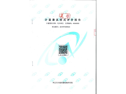 電導(dǎo)率儀形式評價報告